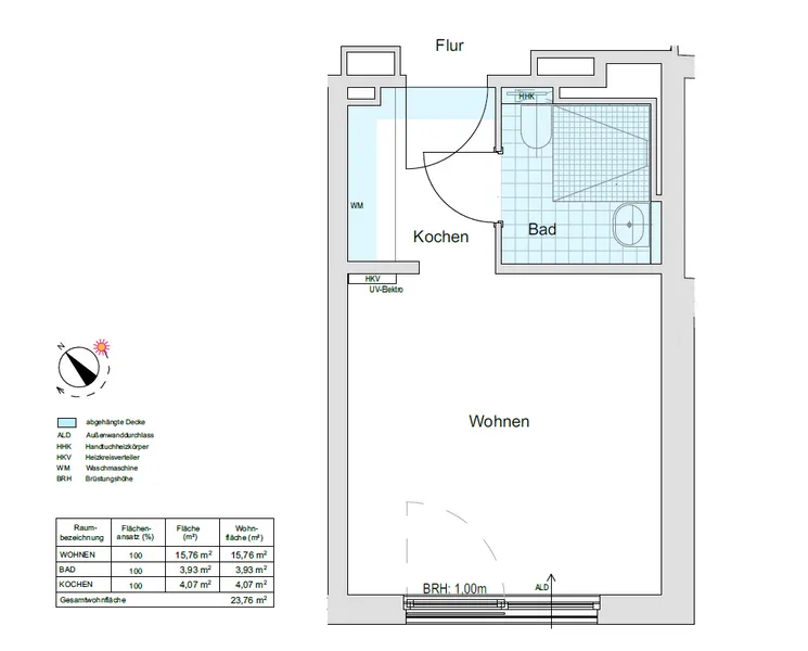 Alltagstaugliche 1-Zimmer-Wohnung in Berlin-Buch — photo 1